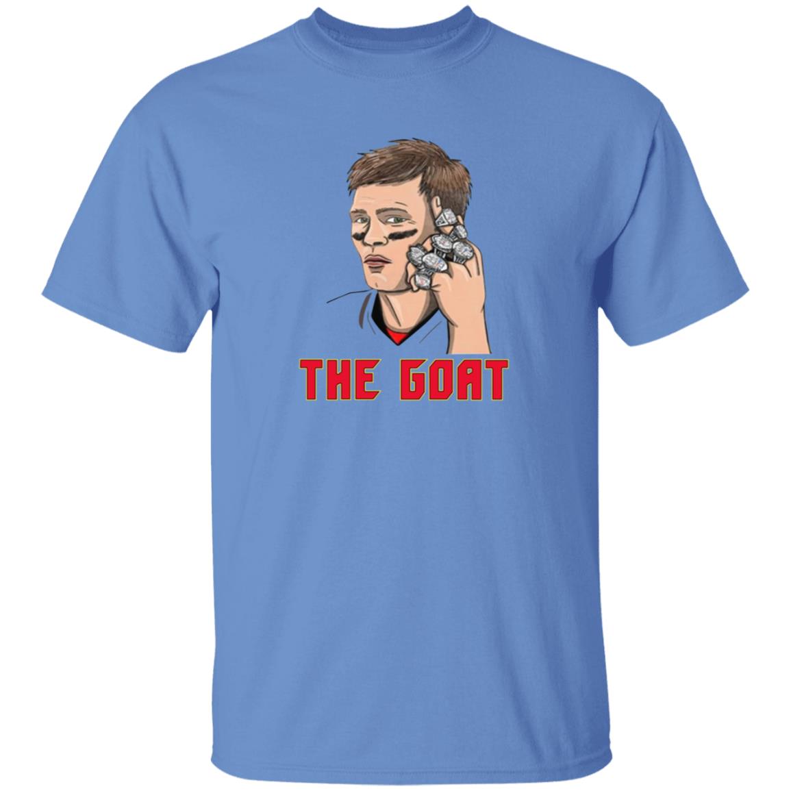 Tom Brady The Goat Shirt Tampa Bay - Teechipus