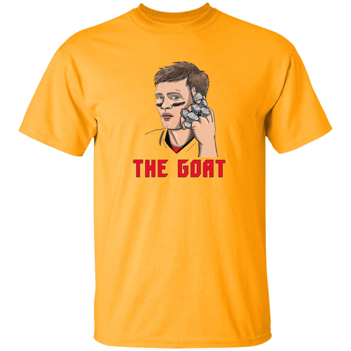 Tom Brady The Goat Shirt Tampa Bay - Teechipus