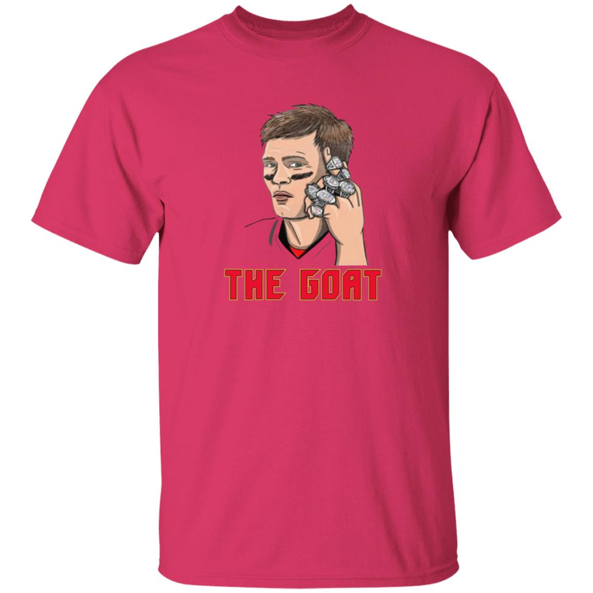 Tom Brady The Goat Shirt Tampa Bay - Teechipus