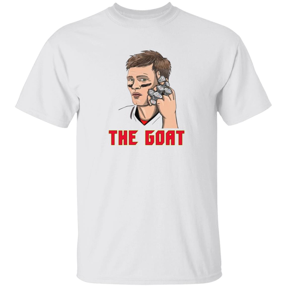 Tom Brady The Goat Shirt Tampa Bay - Teechipus