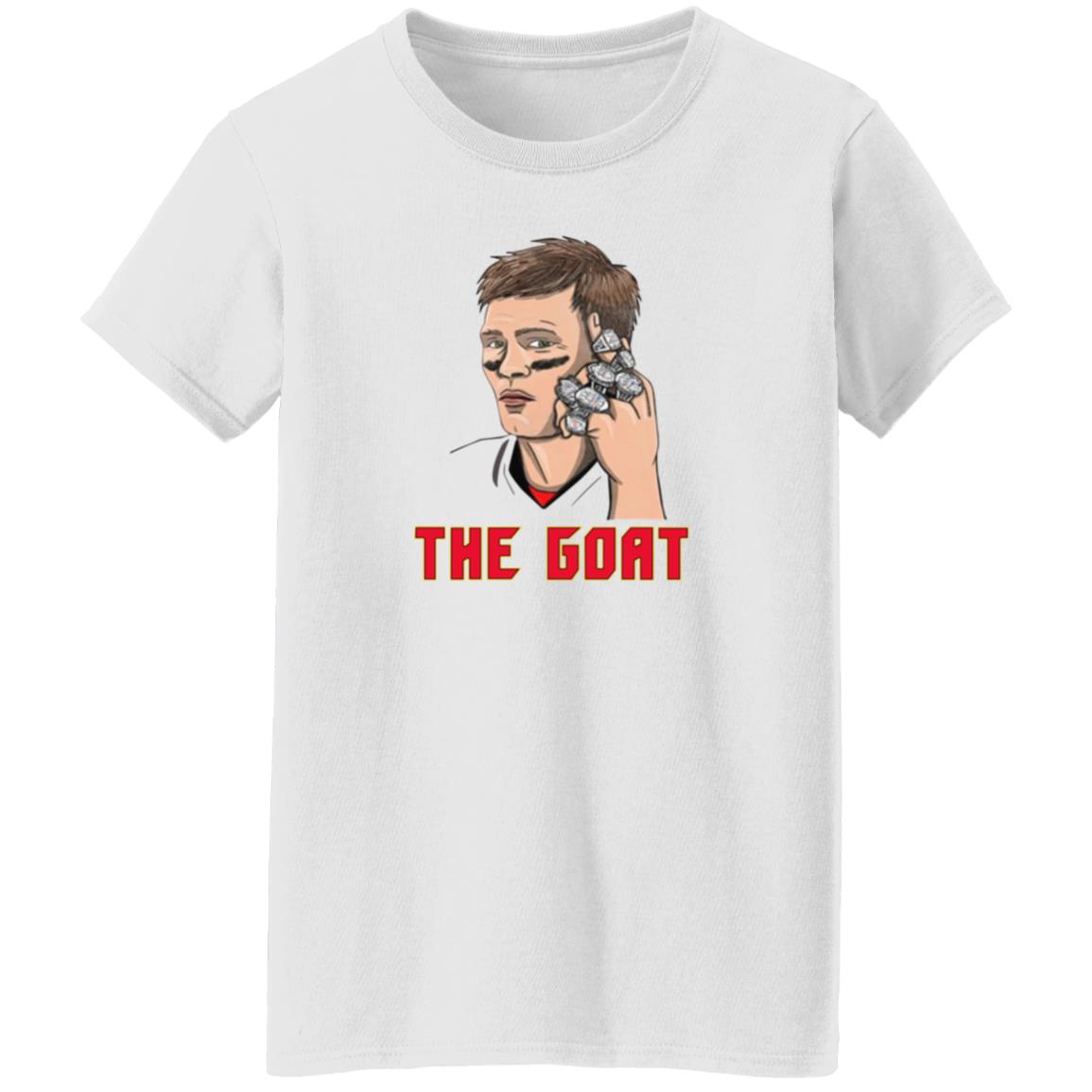 Tom Brady The Goat Shirt Tampa Bay - Teechipus