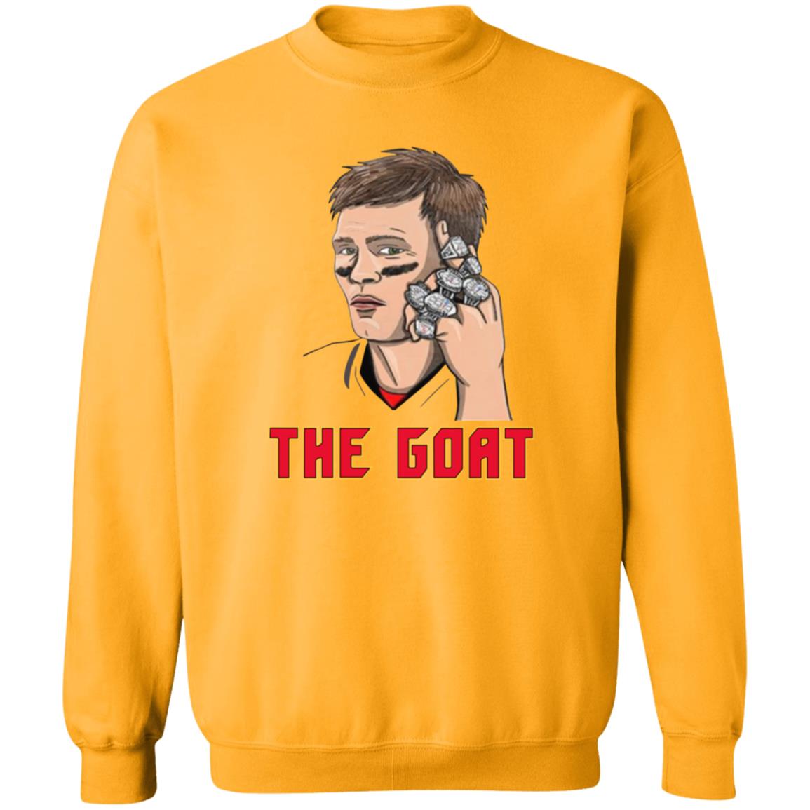 Tom Brady The Goat Shirt Tampa Bay - Teechipus