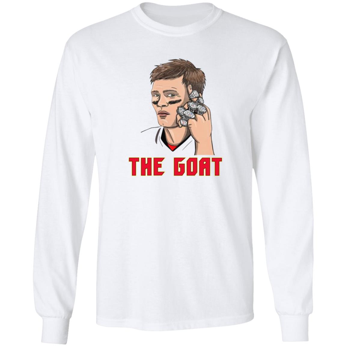 Tom Brady The Goat Shirt Tampa Bay - Teechipus