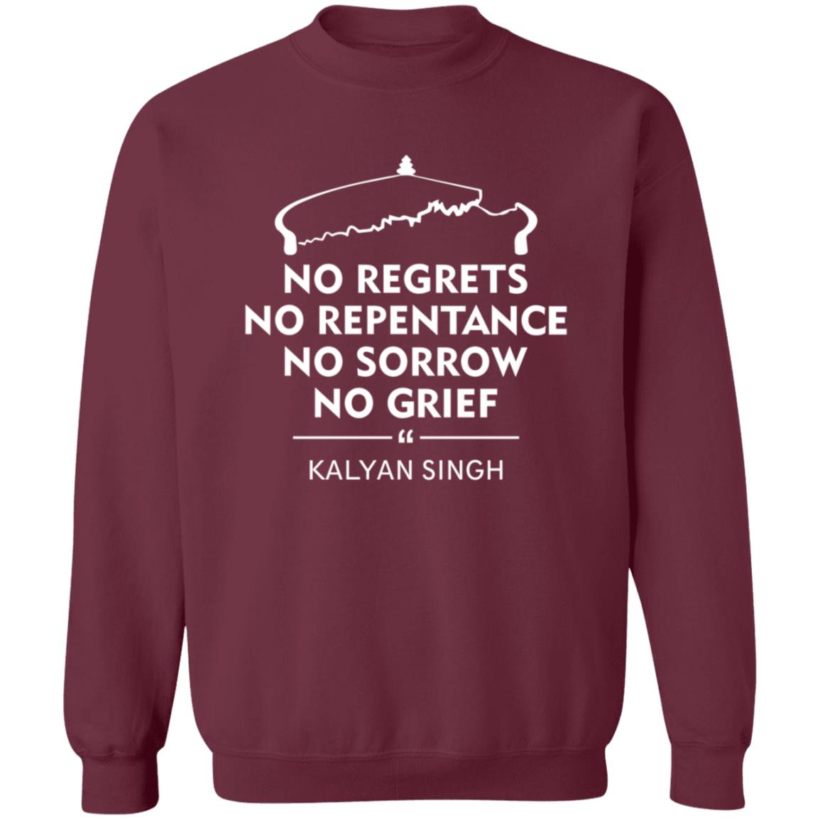 No Regrets No Repentance No Sorrow No Grief Shirt No Regrets No Repentance Shirt - Teechipus