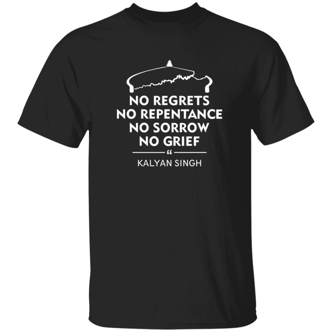 No Regrets No Repentance No Sorrow No Grief Shirt No Regrets No Repentance Shirt - Teechipus