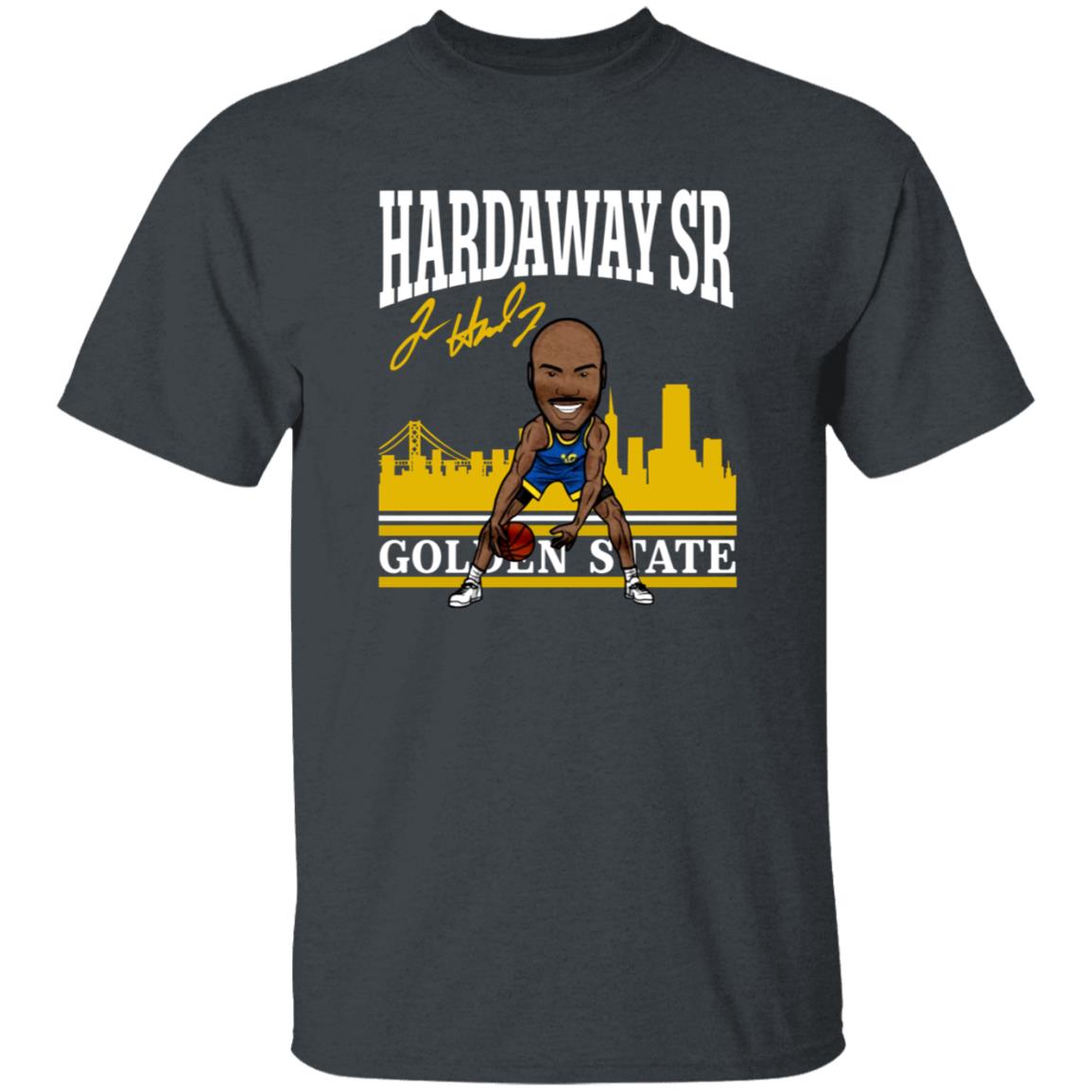 Tim Hardaway Toon Y Wht Shirt 500Level Merch Tim Hardaway Toon Y Wht Shirt Hoodie Sweatshirt - Teechipus