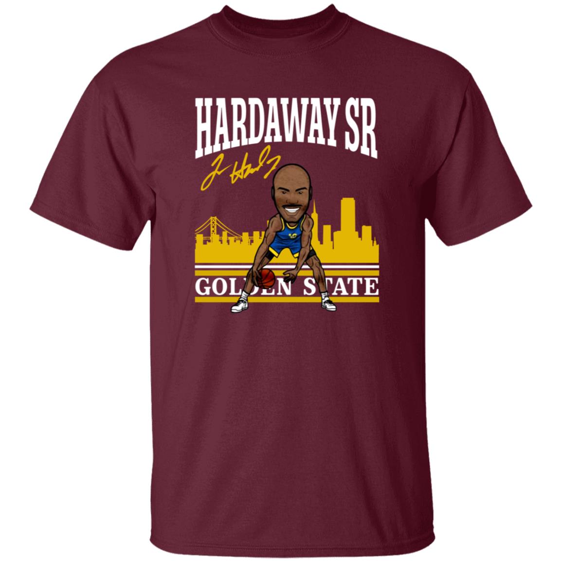 Tim Hardaway Toon Y Wht Shirt 500Level Merch Tim Hardaway Toon Y Wht Shirt Hoodie Sweatshirt - Teechipus