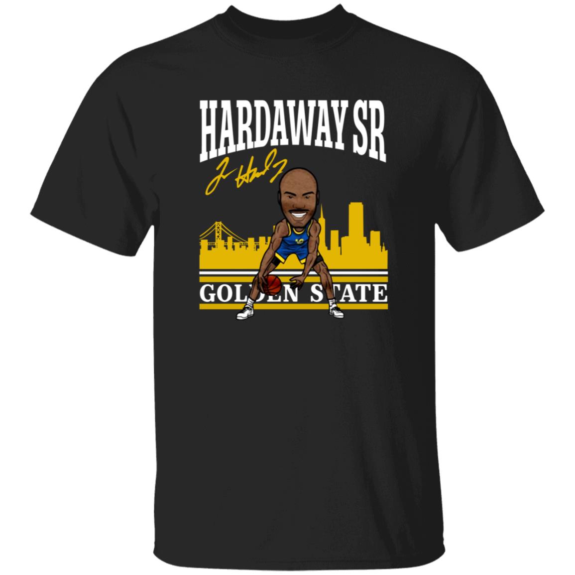 Tim Hardaway Toon Y Wht Shirt 500Level Merch Tim Hardaway Toon Y Wht Shirt Hoodie Sweatshirt - Teechipus