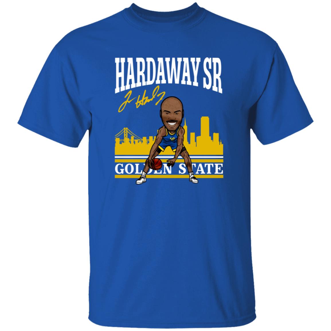 Tim Hardaway Toon Y Wht Shirt 500Level Merch Tim Hardaway Toon Y Wht Shirt Hoodie Sweatshirt - Teechipus