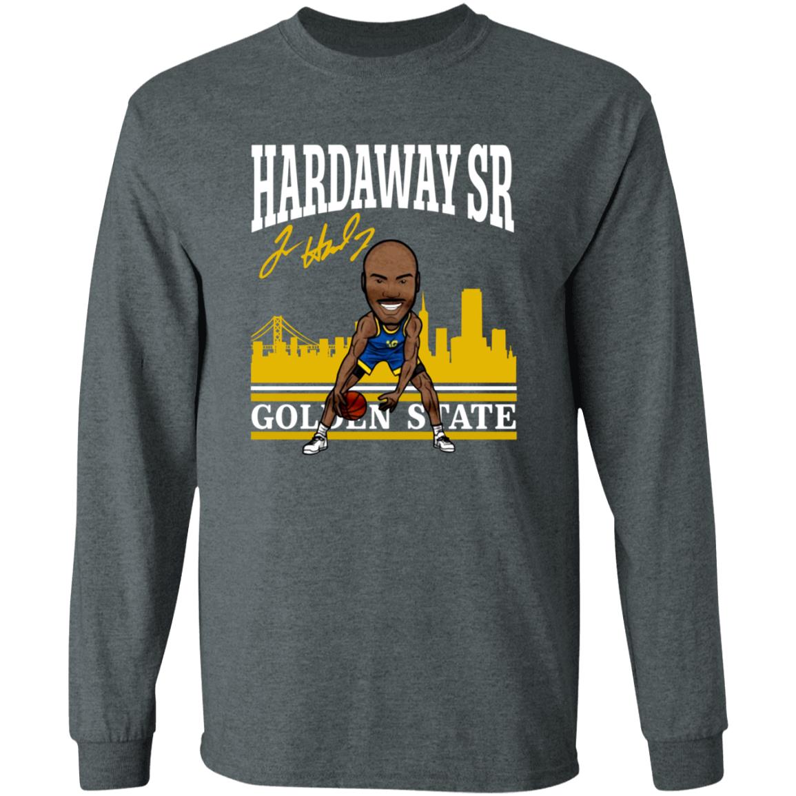 Tim Hardaway Toon Y Wht Shirt 500Level Merch Tim Hardaway Toon Y Wht Shirt Hoodie Sweatshirt - Teechipus