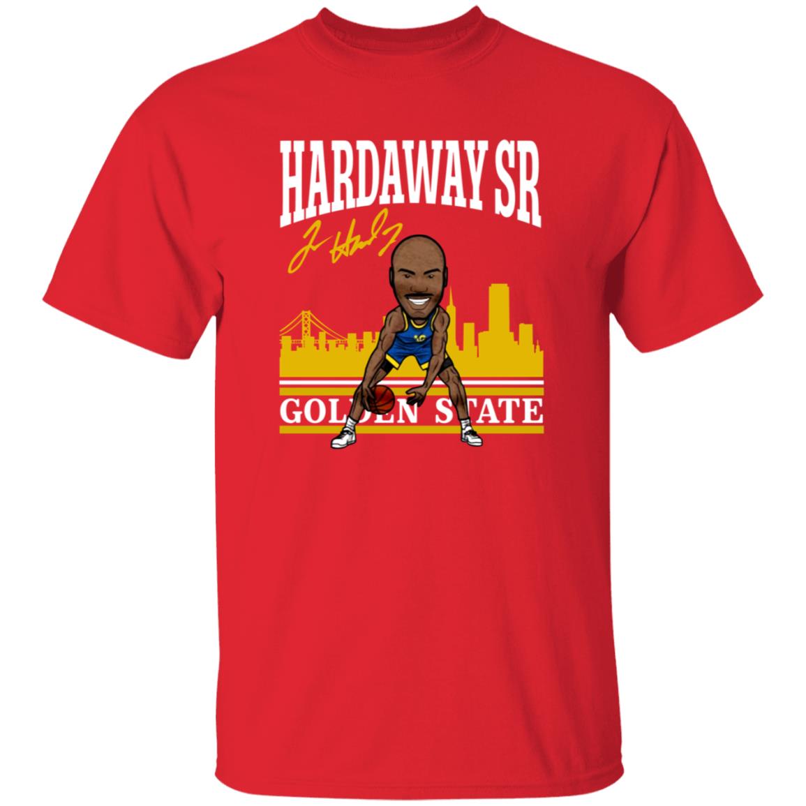 Tim Hardaway Toon Y Wht Shirt 500Level Merch Tim Hardaway Toon Y Wht Shirt Hoodie Sweatshirt - Teechipus