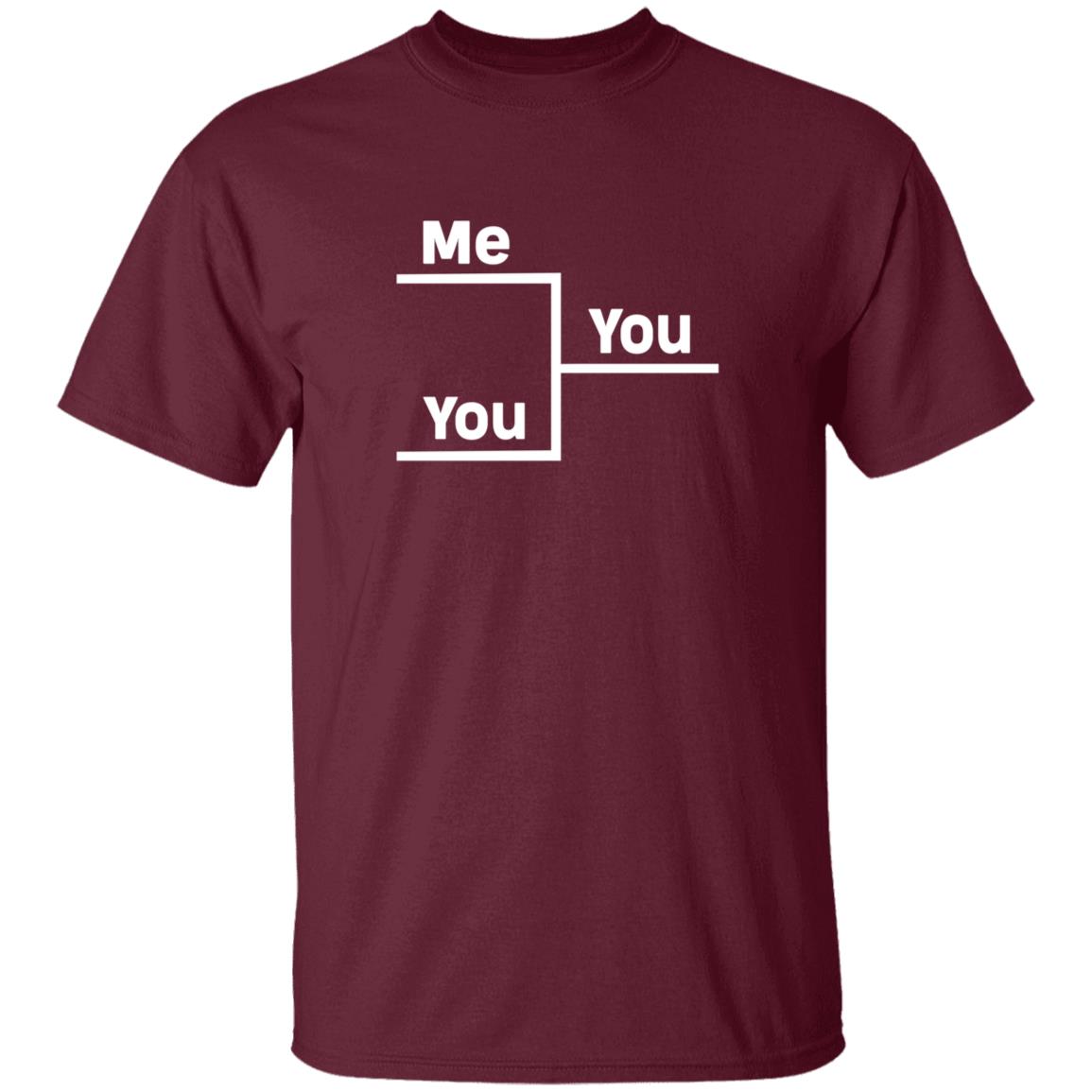 Me Vs You In Bracket Shirt Andrew Nestico You Me Bracket Winning Shirt - Teechipus