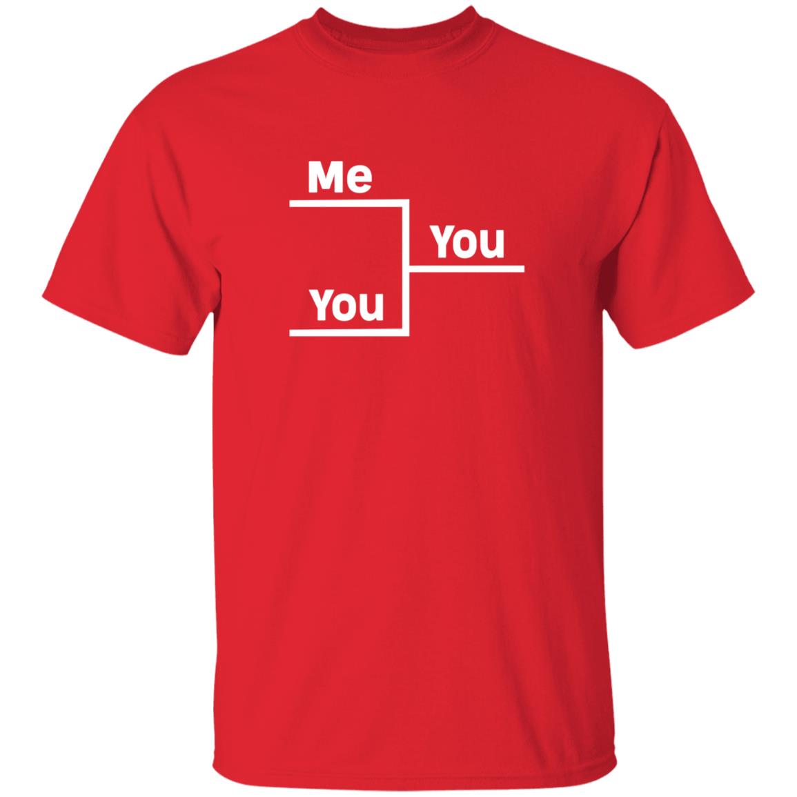 Me Vs You In Bracket Shirt Andrew Nestico You Me Bracket Winning Shirt - Teechipus