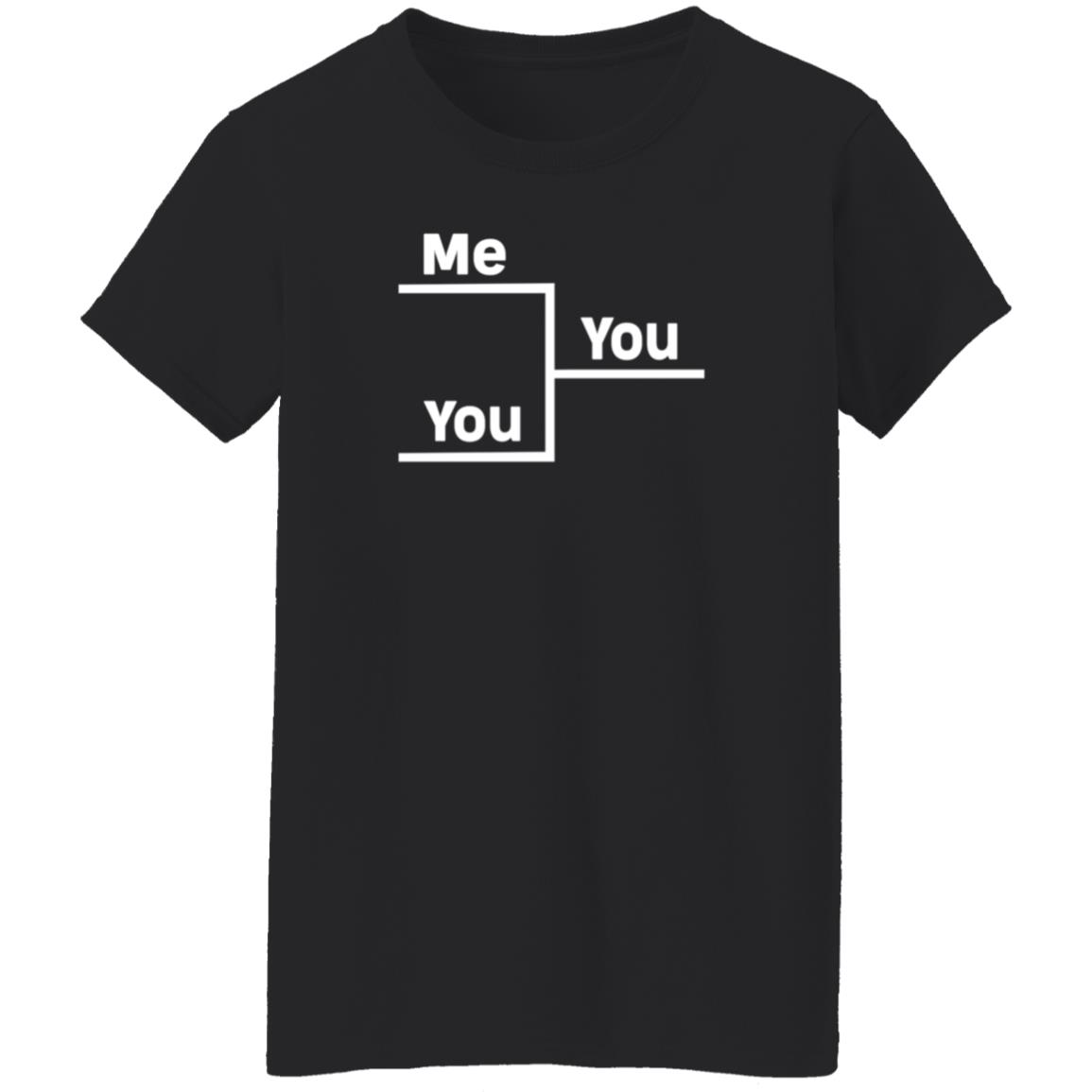 Me Vs You In Bracket Shirt Andrew Nestico You Me Bracket Winning Shirt - Teechipus