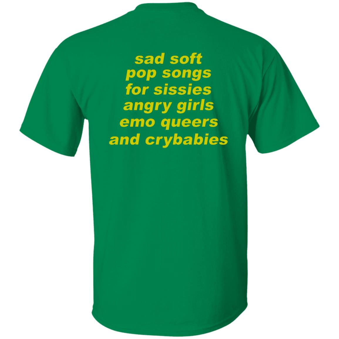 Muna Sad Soft Pop Songs Shirt Whereis Muna Merch Sad Soft Pop Songs For Sissies Angry Girls Emo Queers And Crybabies Shirt - Teechipus