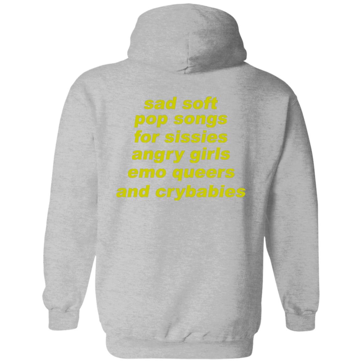 Muna Sad Soft Pop Songs Shirt Whereis Muna Merch Sad Soft Pop Songs For Sissies Angry Girls Emo Queers And Crybabies Shirt - Teechipus