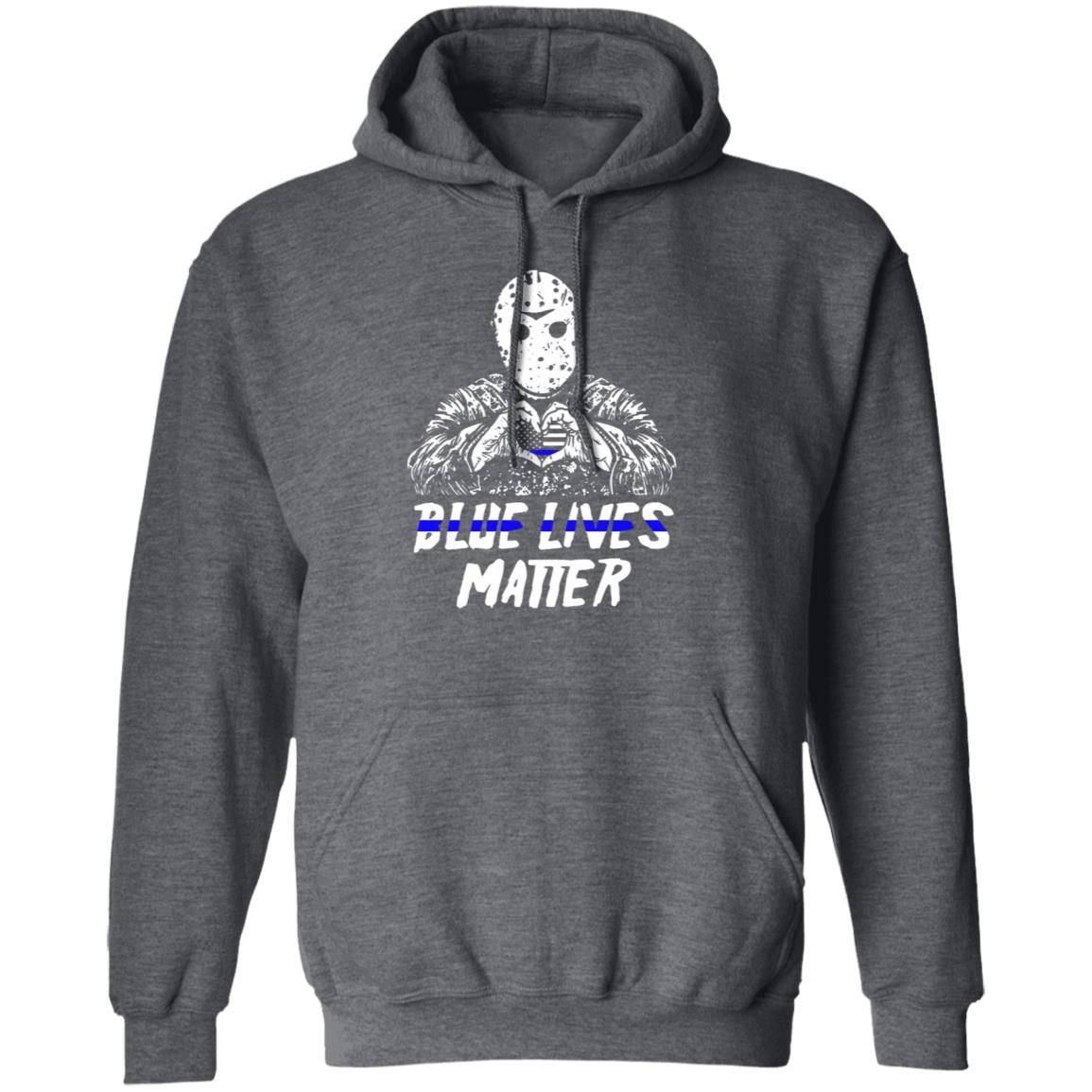 Blue Lives Matter Animeserbia Blue Lives Matter Shirt Hoodie Sweatshirt - Teechipus