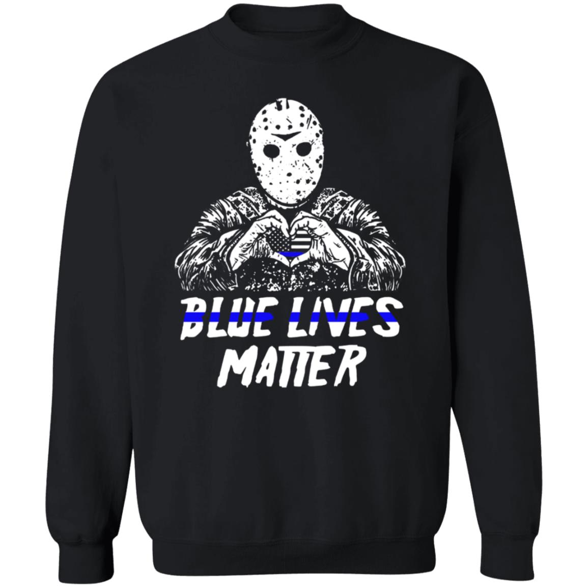 Blue Lives Matter Animeserbia Blue Lives Matter Shirt Hoodie Sweatshirt - Teechipus