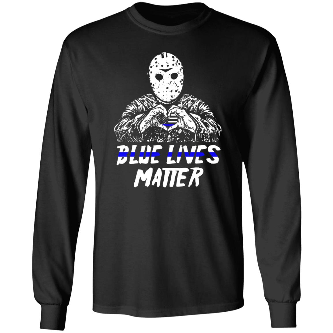 Blue Lives Matter Animeserbia Blue Lives Matter Shirt Hoodie Sweatshirt - Teechipus