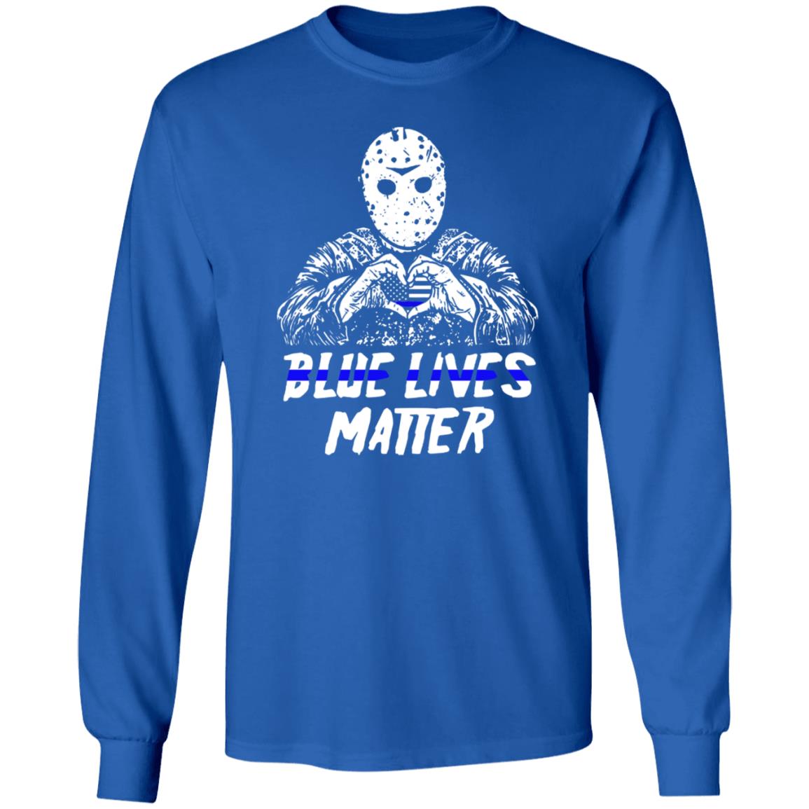 Blue Lives Matter Animeserbia Blue Lives Matter Shirt Hoodie Sweatshirt - Teechipus