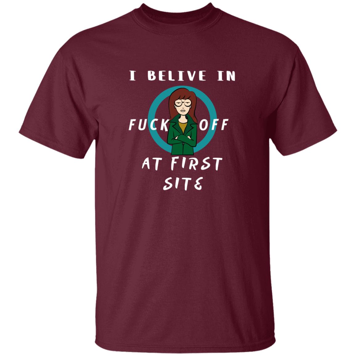 Daria I Believe In Fuck Off At First Site Shirt Dumbtshirtz Daria I Believe In Fuck Off At First Site Shirt - Teechipus