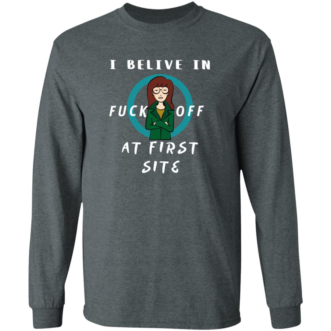 Daria I Believe In Fuck Off At First Site Shirt Dumbtshirtz Daria I Believe In Fuck Off At First Site Shirt - Teechipus