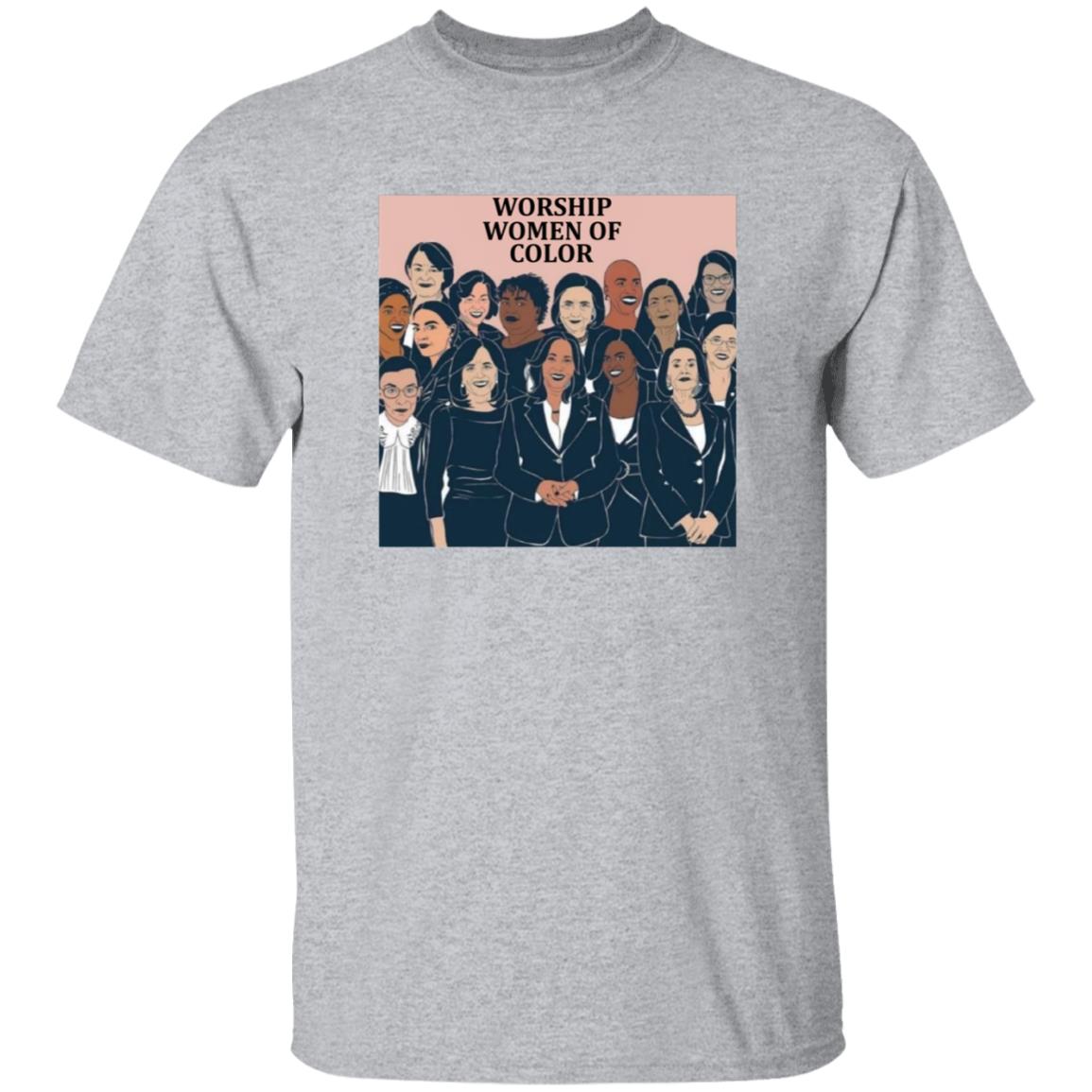 Worship Women Of Color Shirt Ewish  Slovenian  Italian And Cherokee Shirt - Teechipus