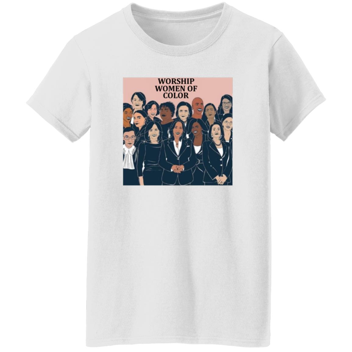 Worship Women Of Color Shirt Ewish  Slovenian  Italian And Cherokee Shirt - Teechipus