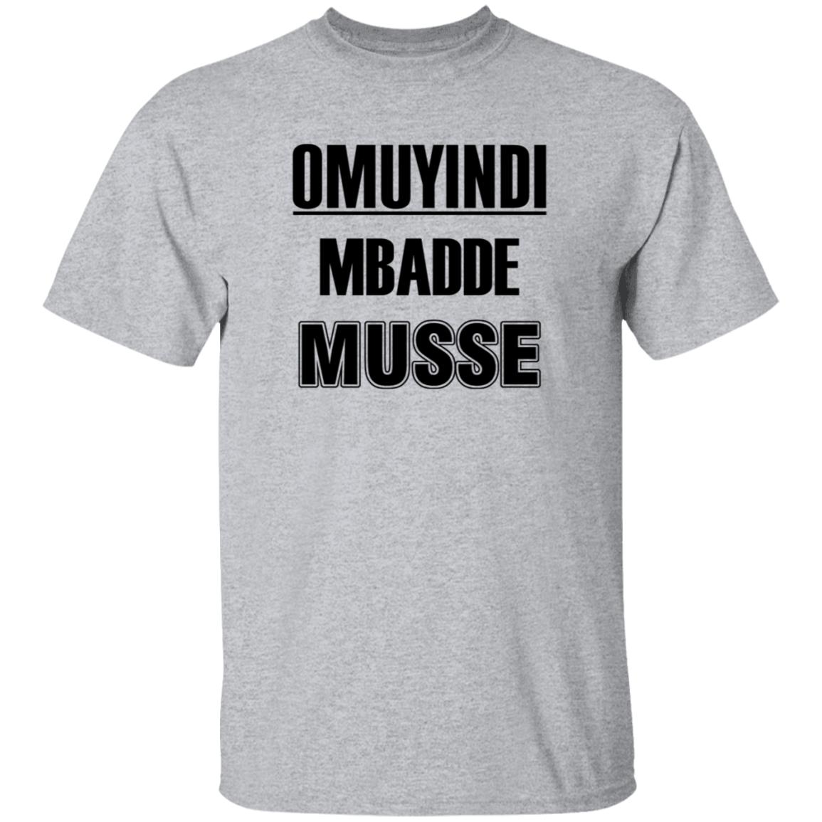 Wilfred Zahaa Omuyindi Mbadde Musse Shirt Hoodie Sweatshirt - Teechipus