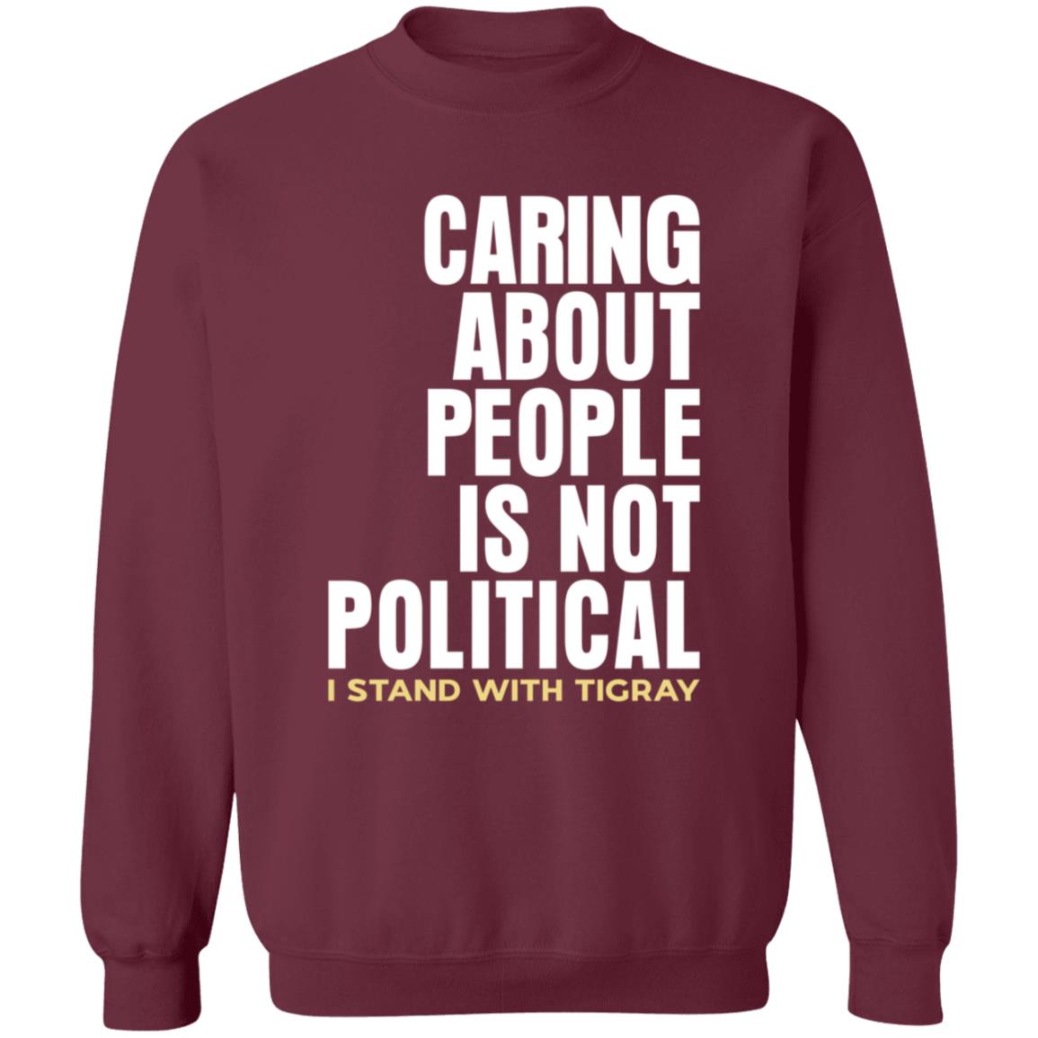 Caring About People Is Not Political I Stand With Tigray Shirt Shop Konjo Caring About People Is Not Political Shirt - Teechipus