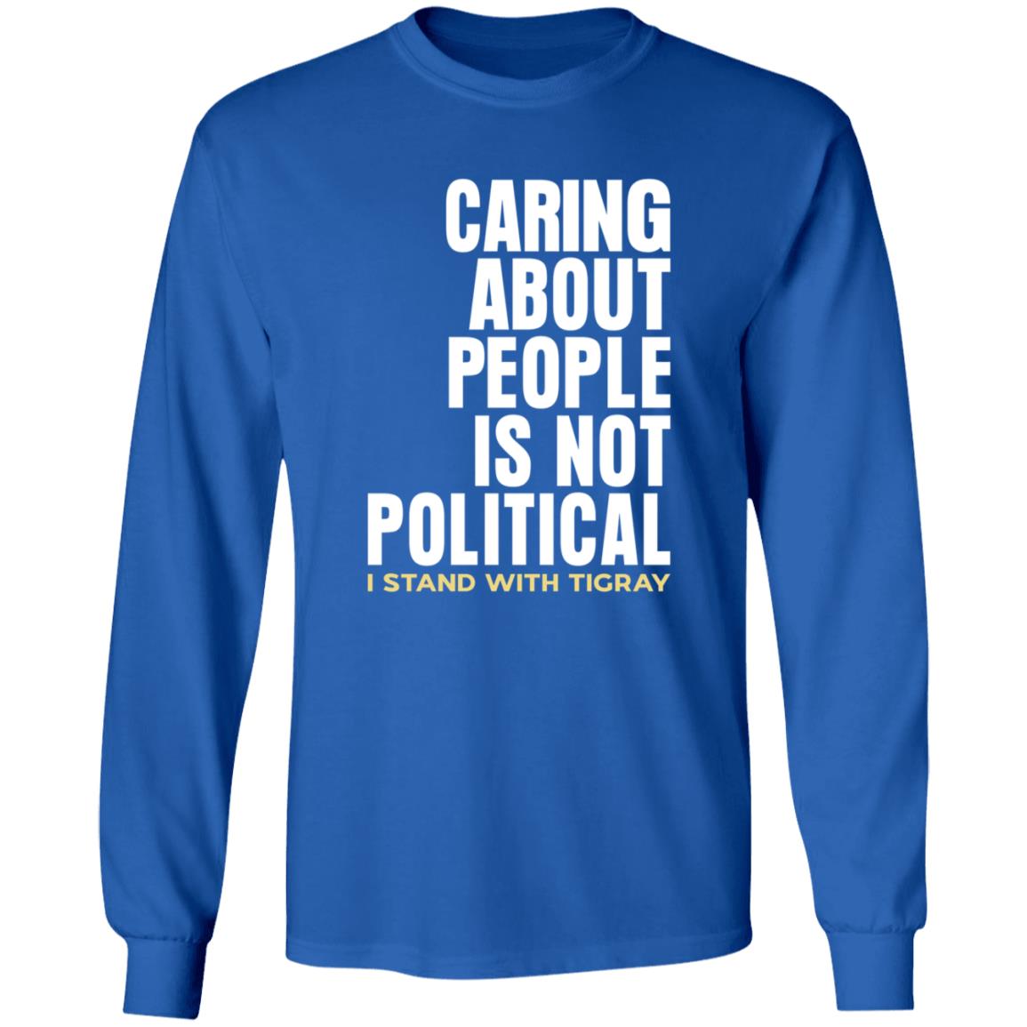 Caring About People Is Not Political I Stand With Tigray Shirt Shop Konjo Caring About People Is Not Political Shirt - Teechipus