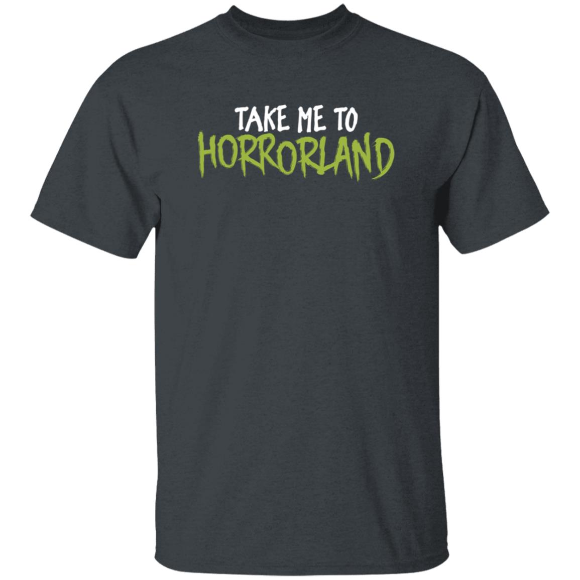 Nightmare On Film Street Store Take Me To Horrorland Shirt Kimmikillzombie Take Me To Horrorland Shirt - Teechipus