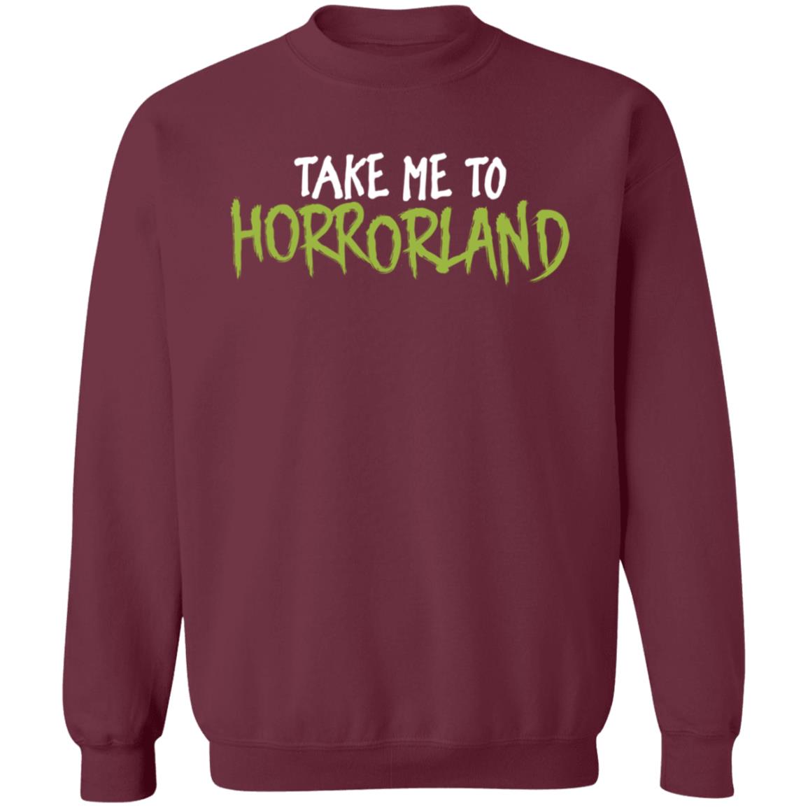Nightmare On Film Street Store Take Me To Horrorland Shirt Kimmikillzombie Take Me To Horrorland Shirt - Teechipus
