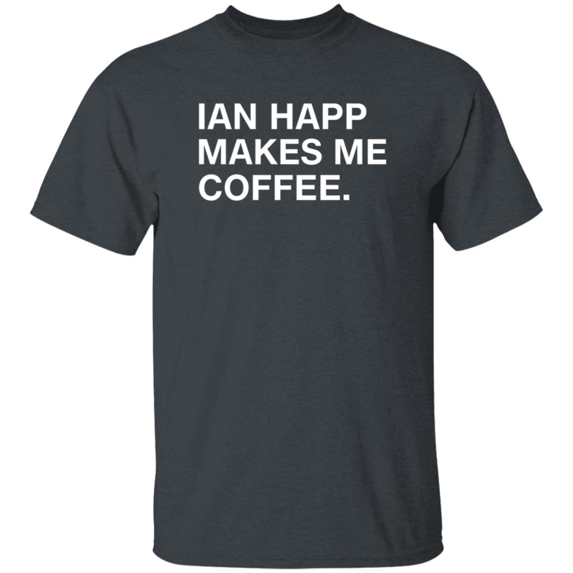 Ian Happ Makes Me Coffee Shirt Devinwenzel Ian Happ Makes Me Coffee Shirt - Teechipus