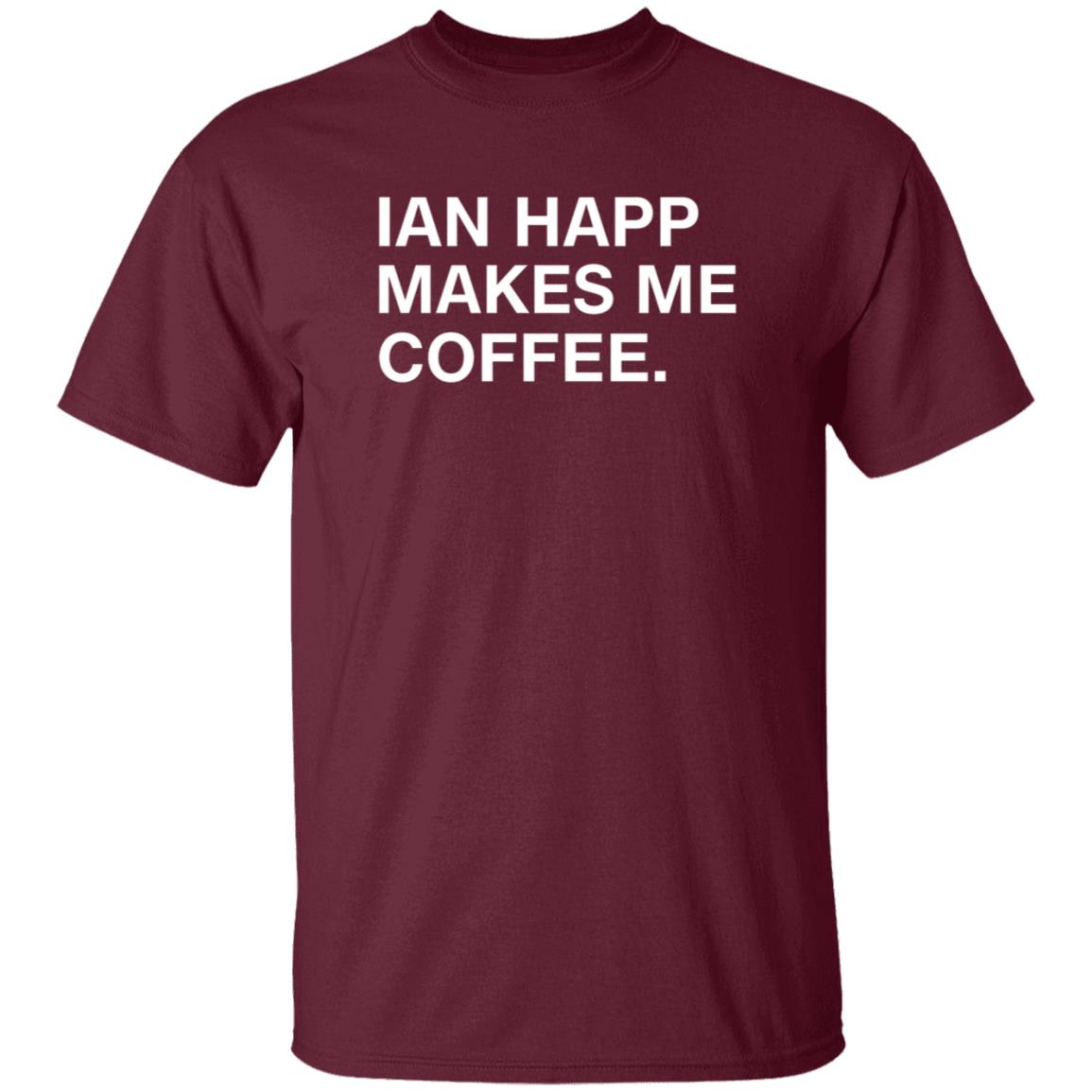 Ian Happ Makes Me Coffee Shirt Devinwenzel Ian Happ Makes Me Coffee Shirt - Teechipus