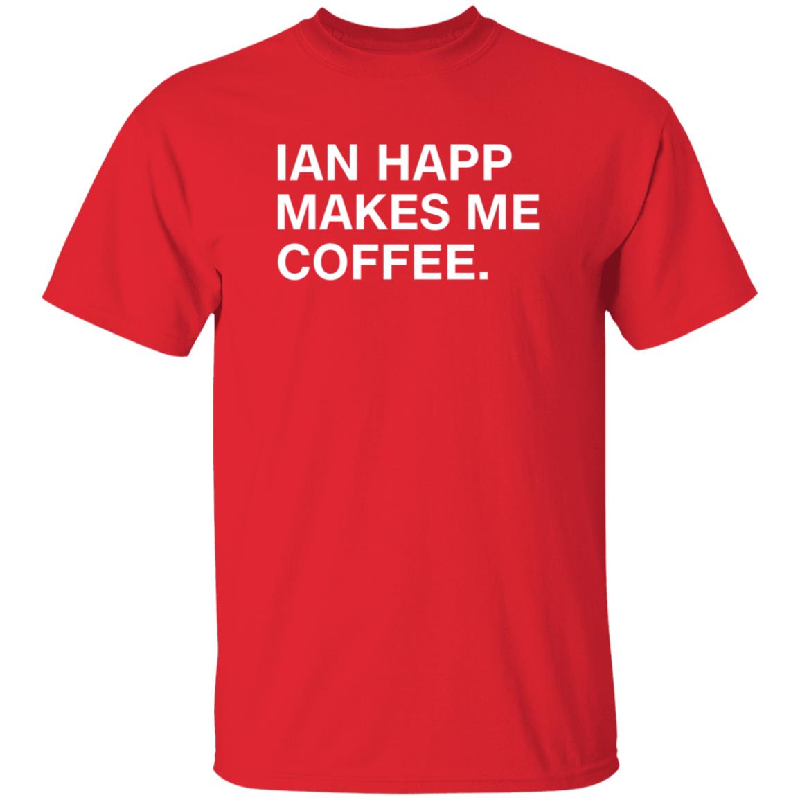 Ian Happ Makes Me Coffee Shirt Devinwenzel Ian Happ Makes Me Coffee Shirt - Teechipus