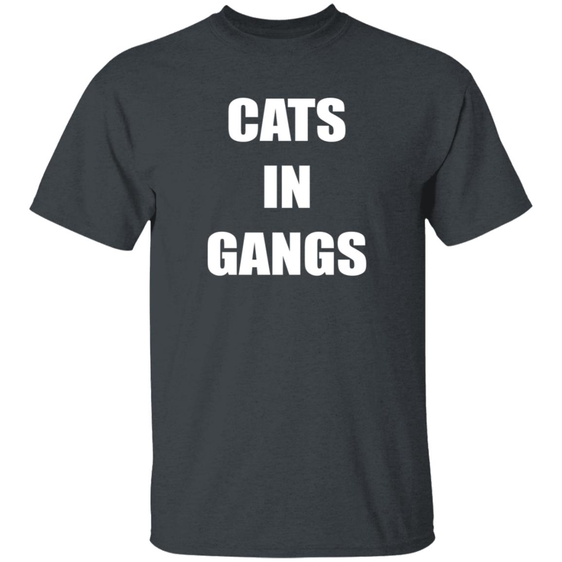 Cats In Gangs Shirt Jeremy Vine Cats In Gangs Shirt - Teechipus