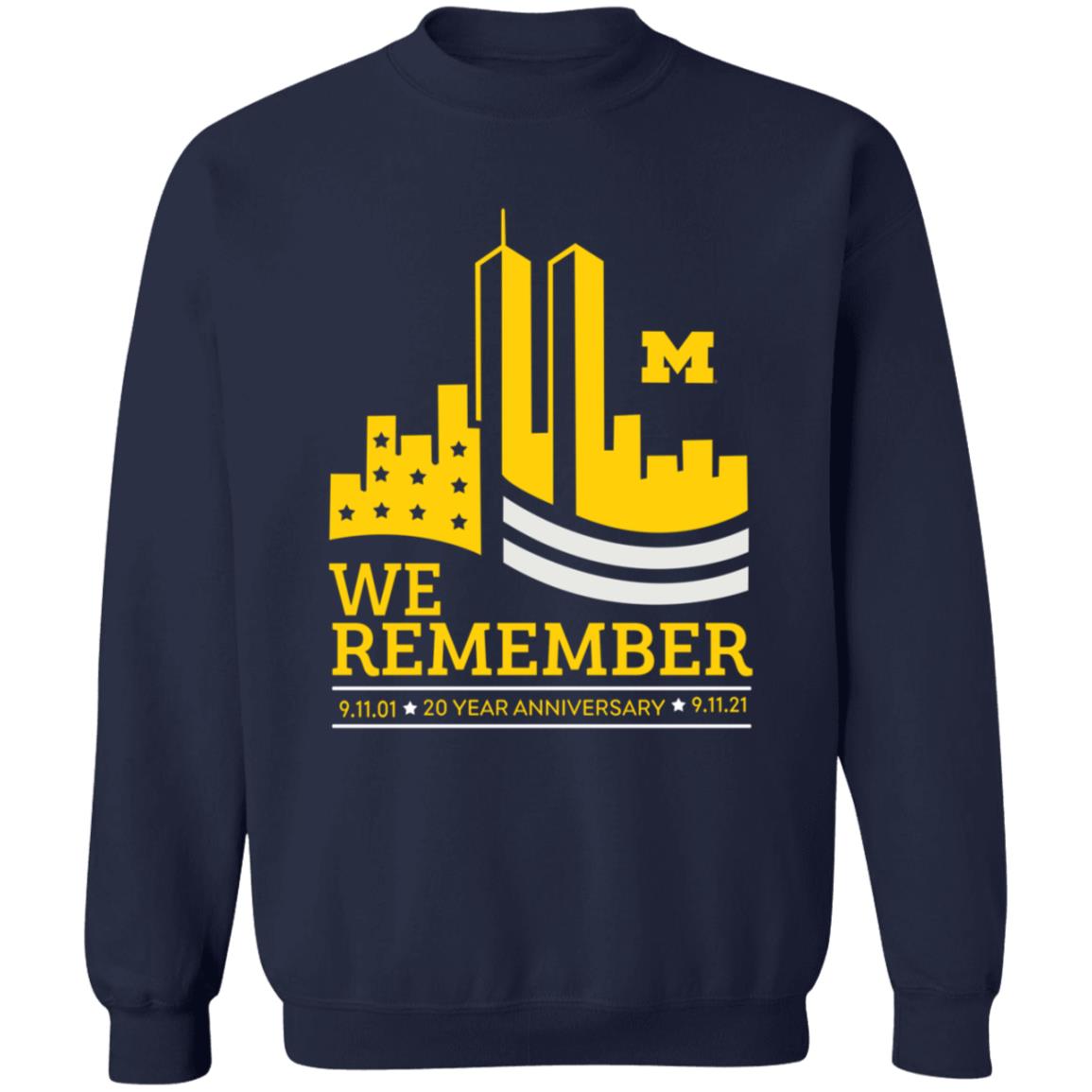 Valiant University Of Michigan 9 11 We Remember Shirt Dave Portnoy Shirt Hoodie Sweatshirt - Teechipus