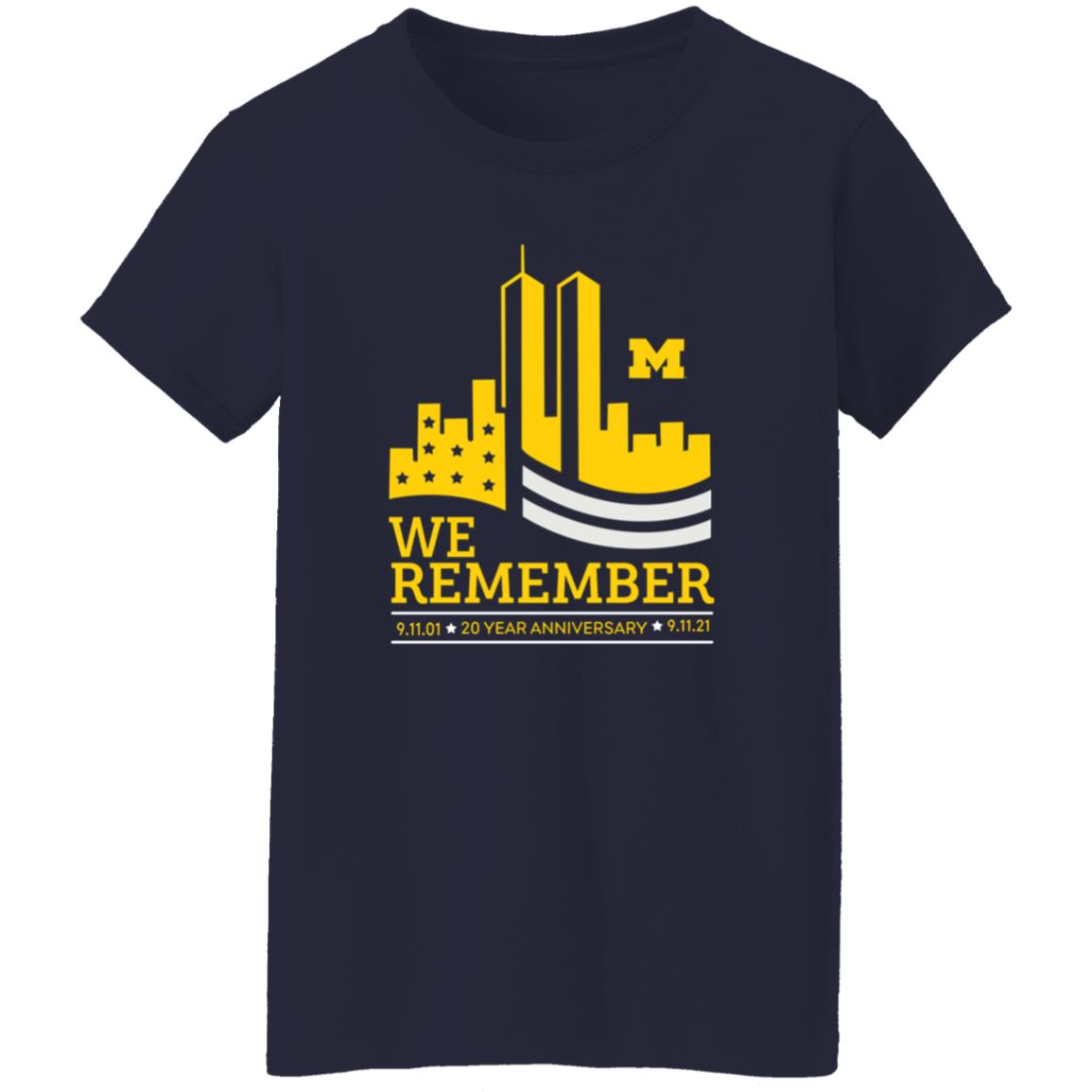 Valiant University Of Michigan 9 11 We Remember Shirt Dave Portnoy Shirt Hoodie Sweatshirt - Teechipus