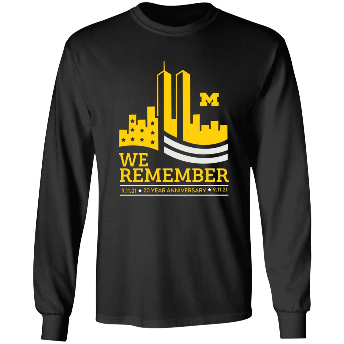 Valiant University Of Michigan 9 11 We Remember Shirt Dave Portnoy Shirt Hoodie Sweatshirt - Teechipus