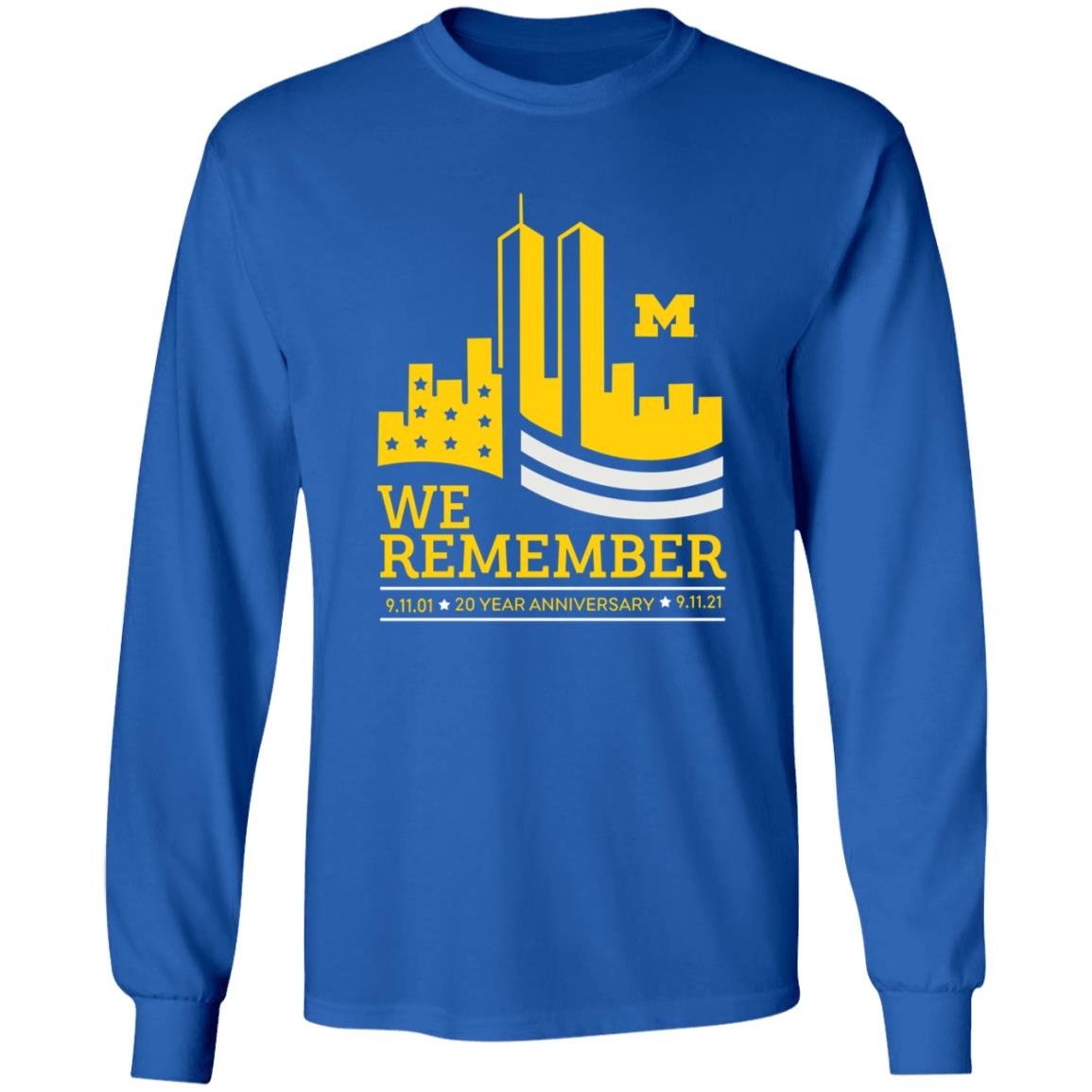Valiant University Of Michigan 9 11 We Remember Shirt Dave Portnoy Shirt Hoodie Sweatshirt - Teechipus