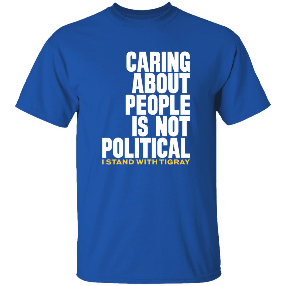 Caring About People Is Not Political Shirt Betaniajackson Caring About People Is Not Political Shirt - Teechipus