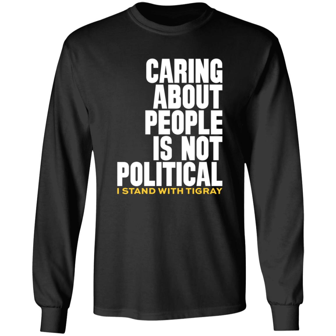 Caring About People Is Not Political Shirt Betaniajackson Caring About People Is Not Political Shirt - Teechipus
