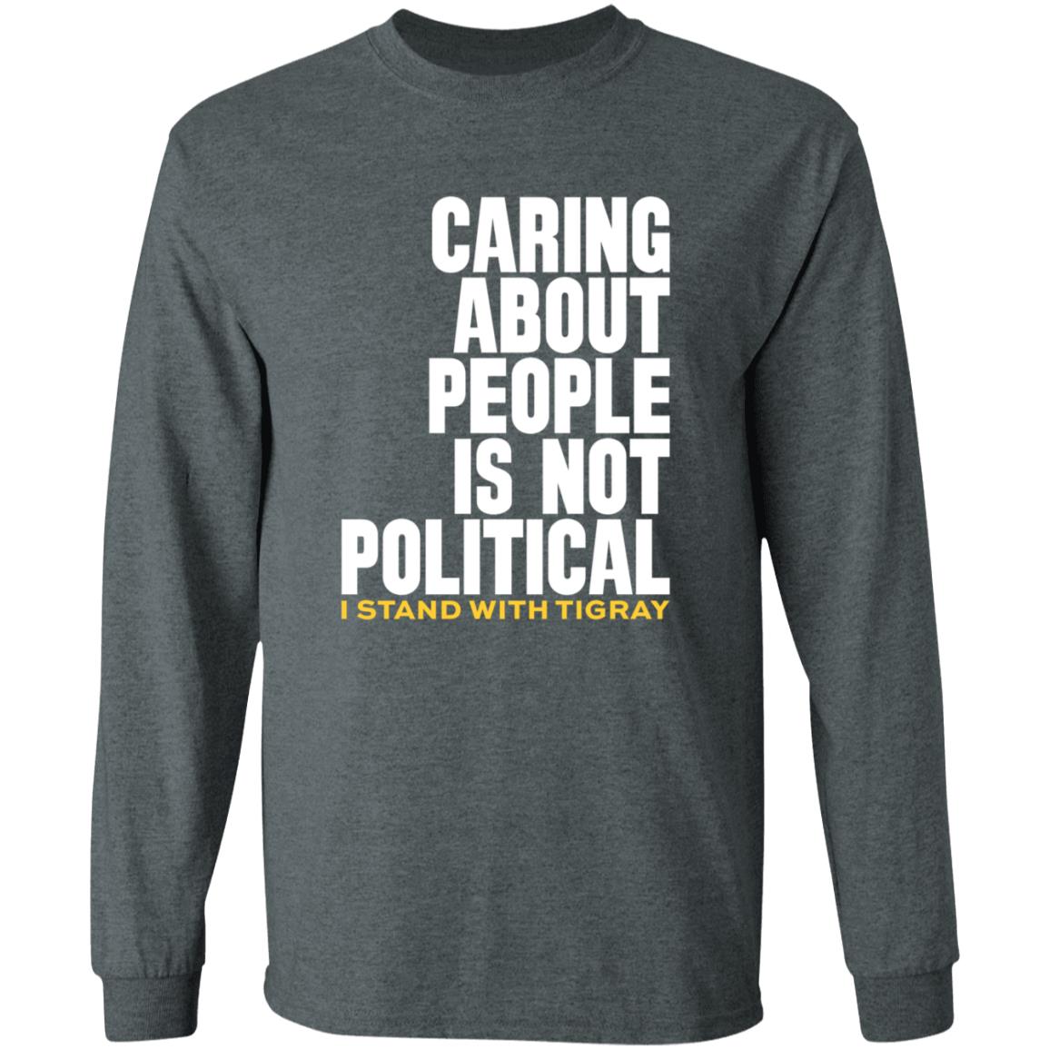 Caring About People Is Not Political Shirt Betaniajackson Caring About People Is Not Political Shirt - Teechipus