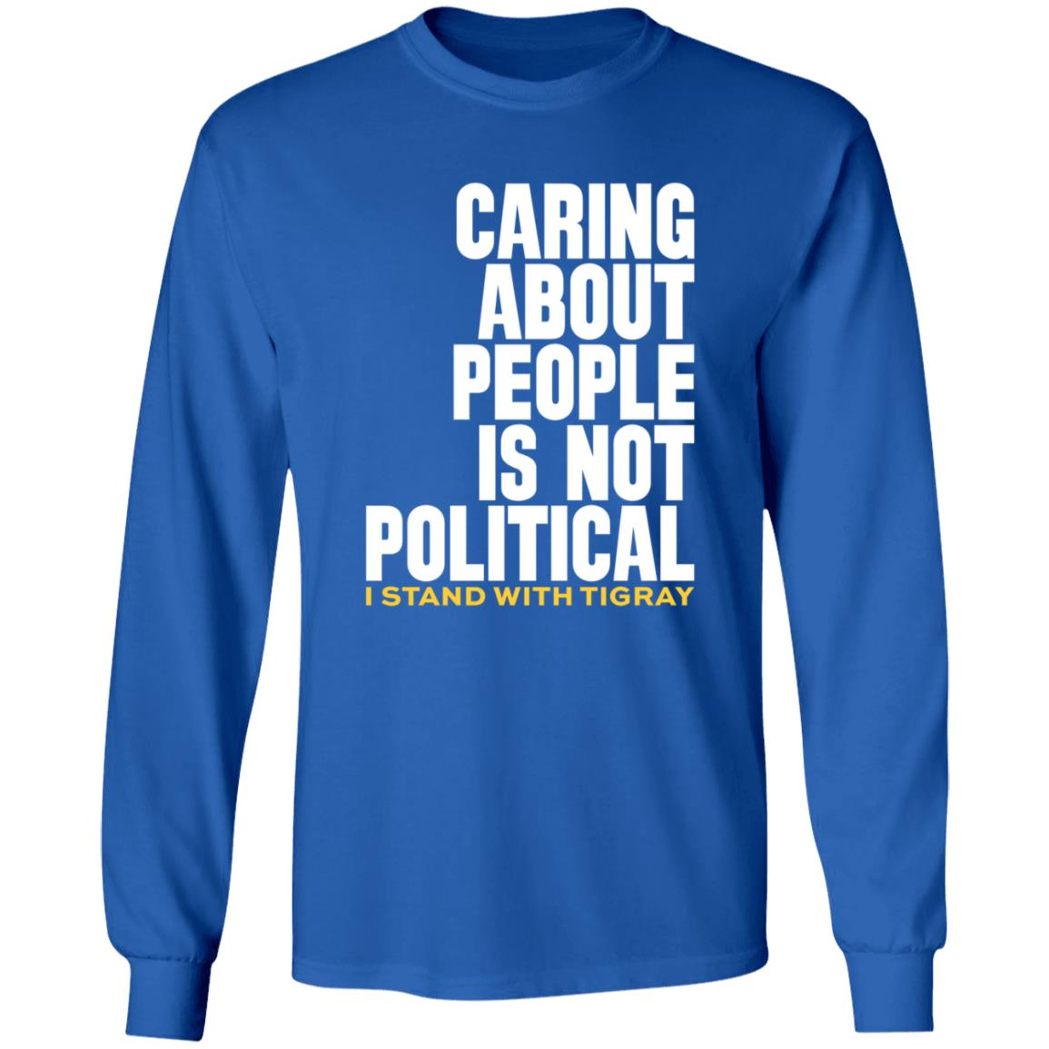 Caring About People Is Not Political Shirt Betaniajackson Caring About People Is Not Political Shirt - Teechipus