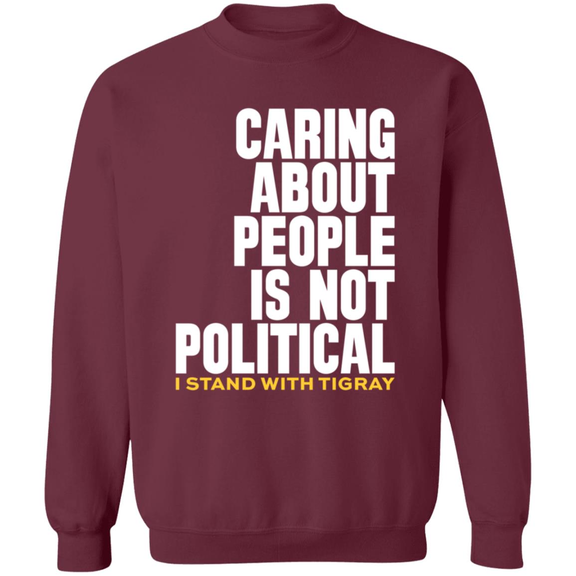 Caring About People Is Not Political Shirt Betaniajackson Caring About People Is Not Political Shirt - Teechipus