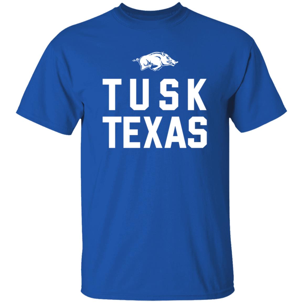 Tuck Fexas Shirt Arkansas Tusk Fexas Shirt Drew Barrett Tusk Texas Shirt - Teechipus