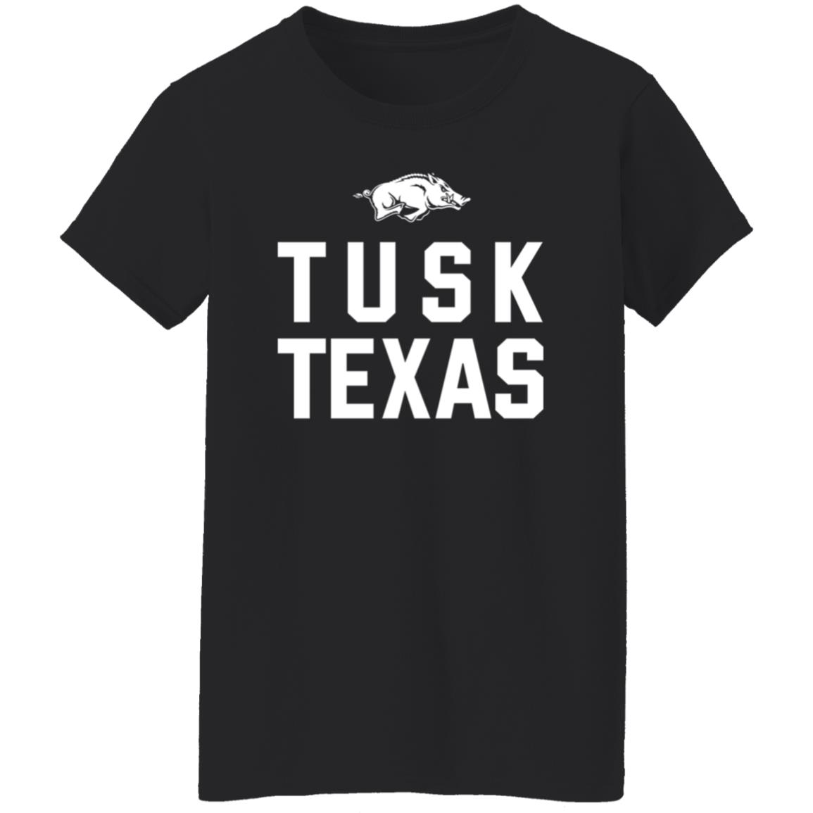 Tuck Fexas Shirt Arkansas Tusk Fexas Shirt Drew Barrett Tusk Texas Shirt - Teechipus