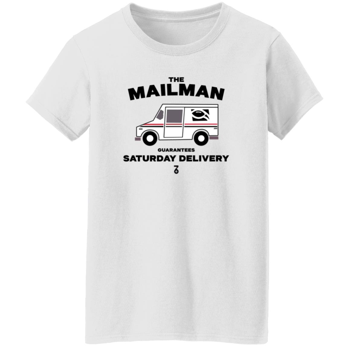 The Seven Six Store The Man Guarantees Saturday Delivery Shirt The Man Guarantees Saturday Delivery Shirt - Teechipus