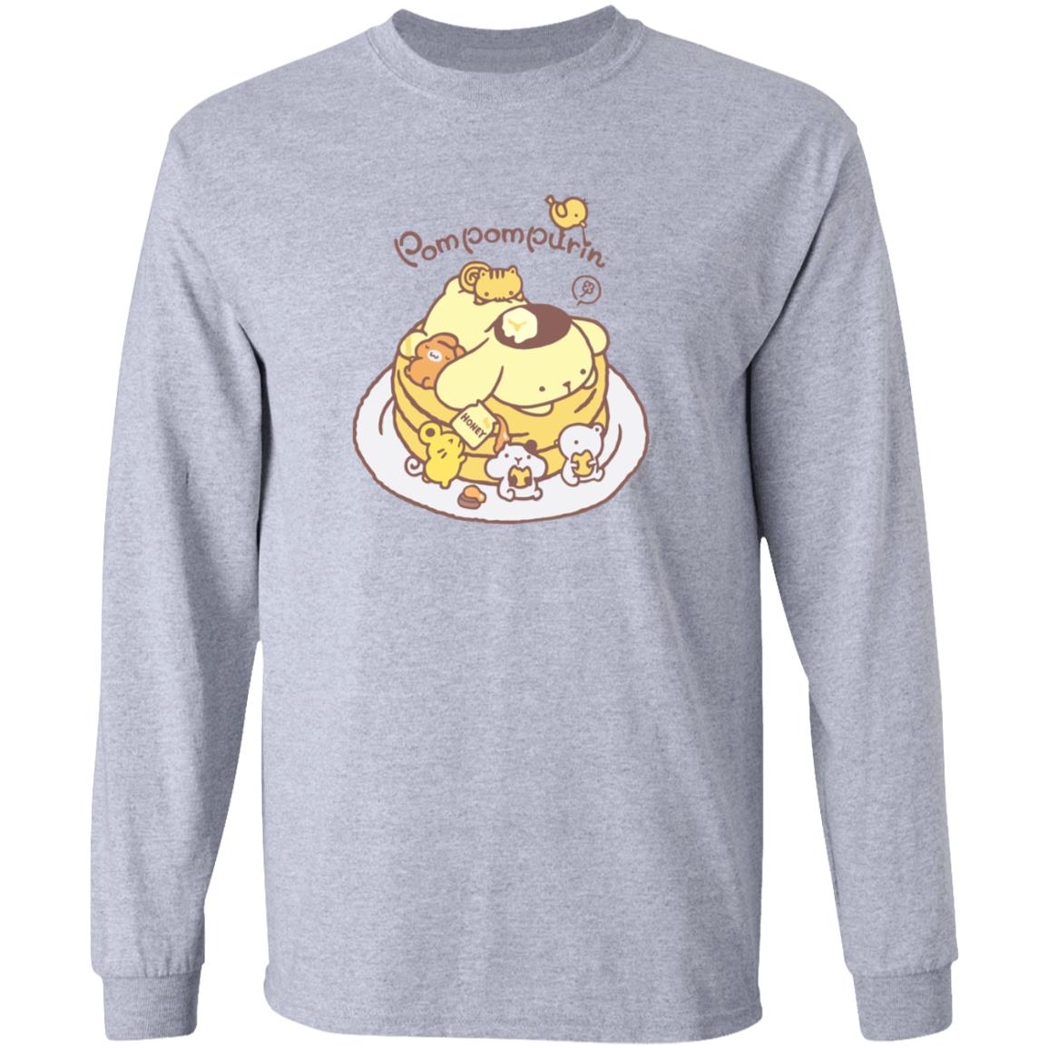 Pom Pom Purin Pancake Shirt Lovedoveclarke Pom Pom Purin Pancake Shirt - Teechipus